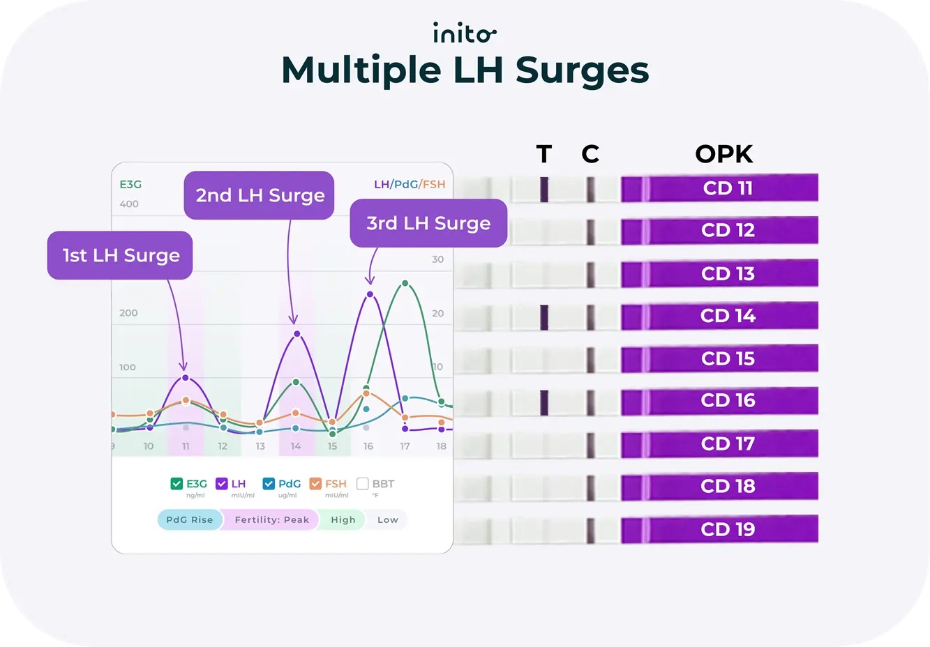 Multiple LH Surge