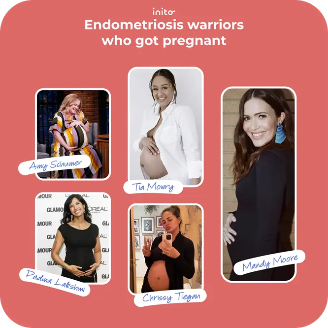 Endometriosis warriors who got pregnant