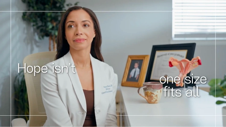 Hope is Radical: What experts wish you knew 2 Dr. Pero looks aside sitting at her desk, as text the reads, “Hope isn’t one size fits all.”