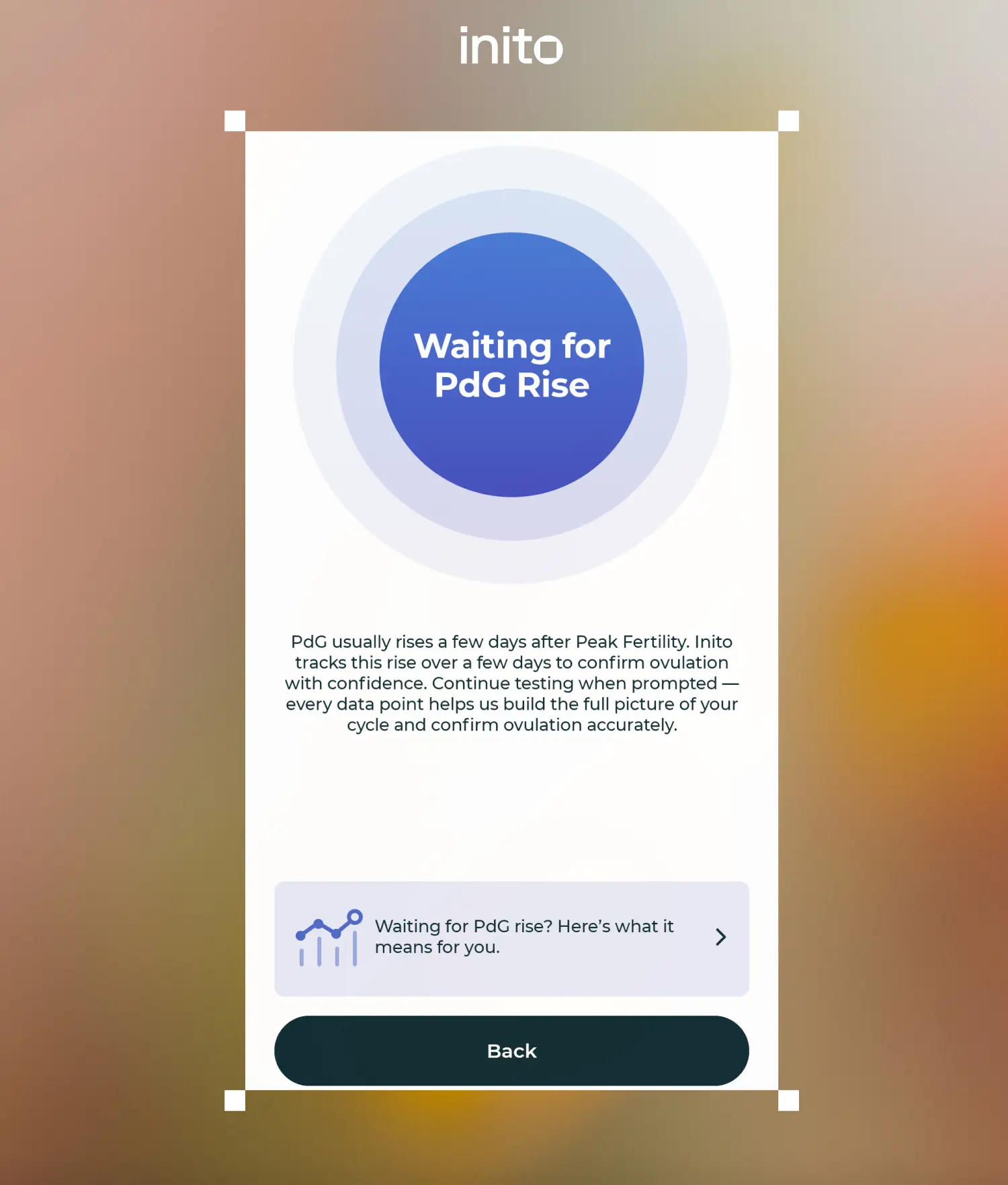 PdG Results on Inito Explained: Waiting for Rise, Rising, Confirmed, or Unlikely? 3 Waiting for PdG Rise status screen